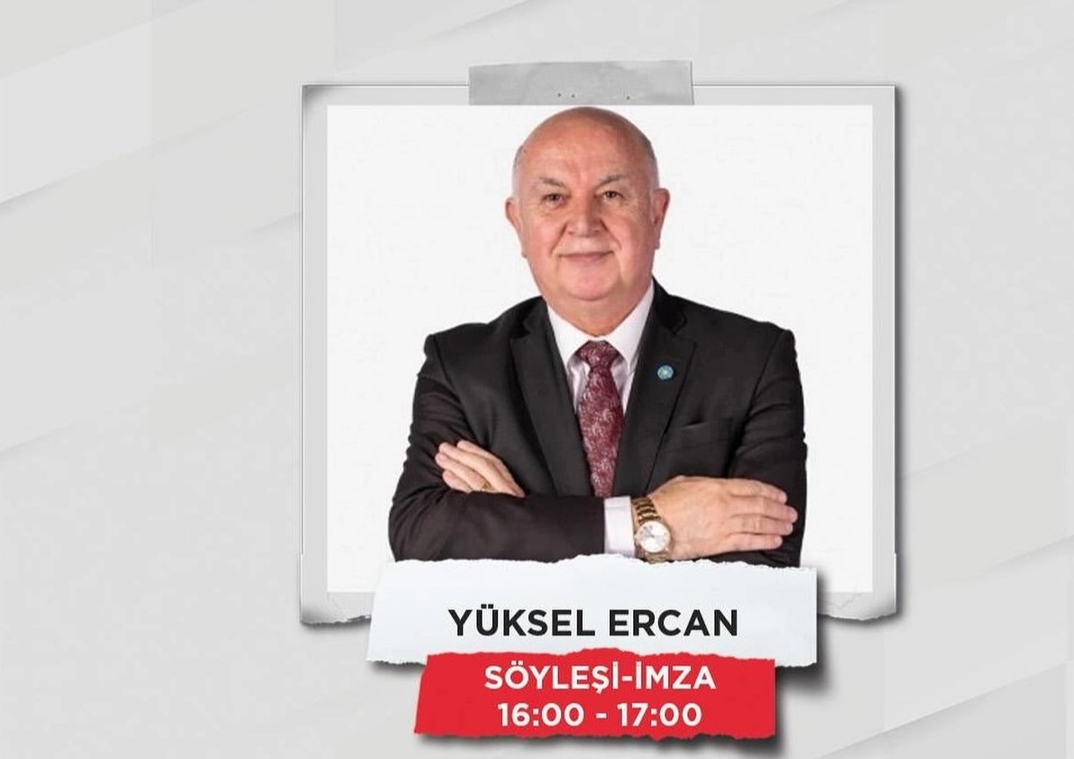 Yüksel Ercan, Niğde Kitap Fuarı'nda Okuyucularıyla Buluşacak