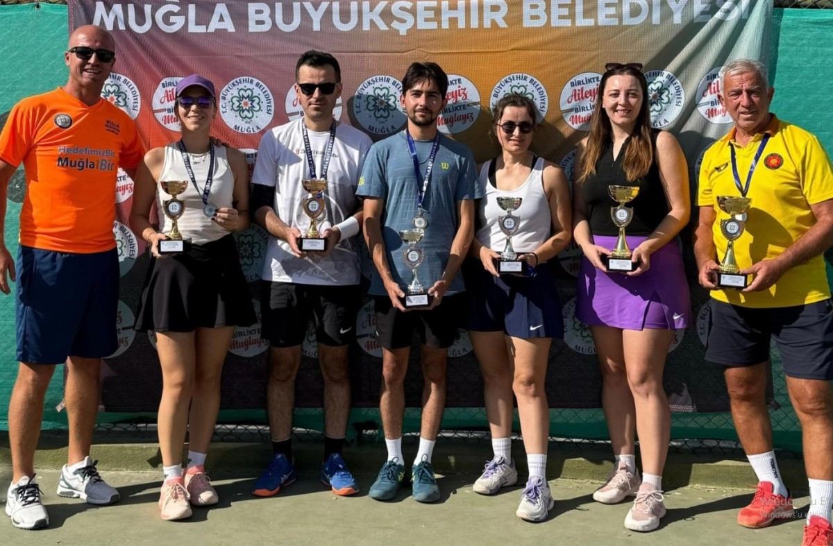 Geleneksel Karma Tenis Turnuvası Dalaman'da Gerçekleştirildi