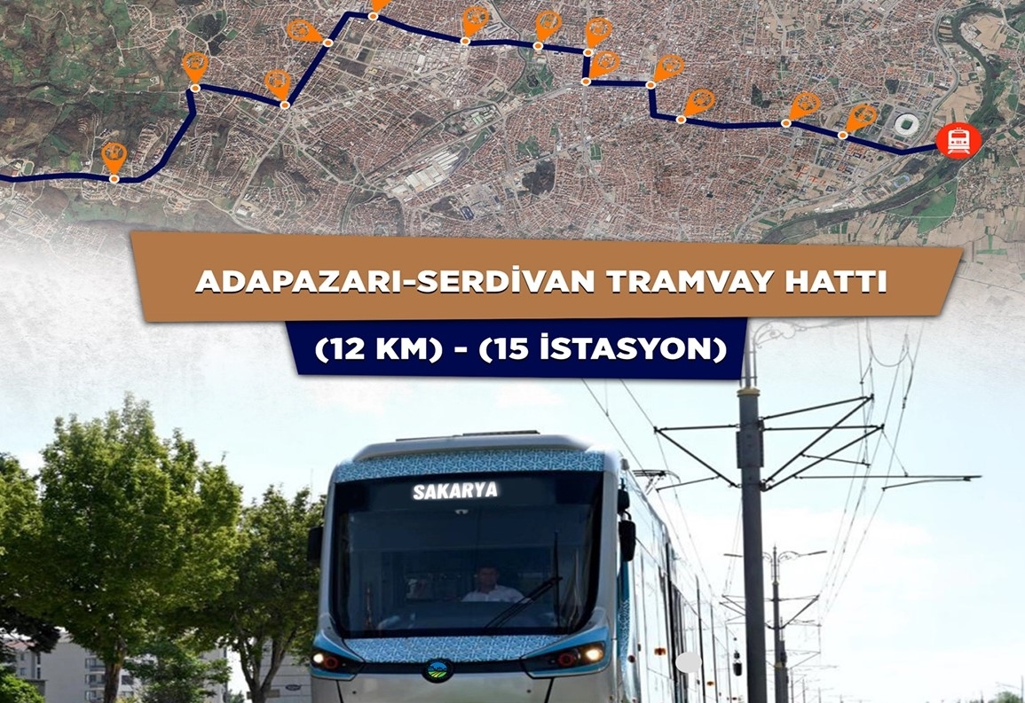 Sakarya Raylı Sistem Projesinde Önemli Bir Adım Daha