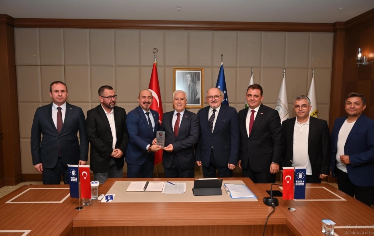 TSYD Bursa Şube'den Mustafa Bozbey'e Ziyaret