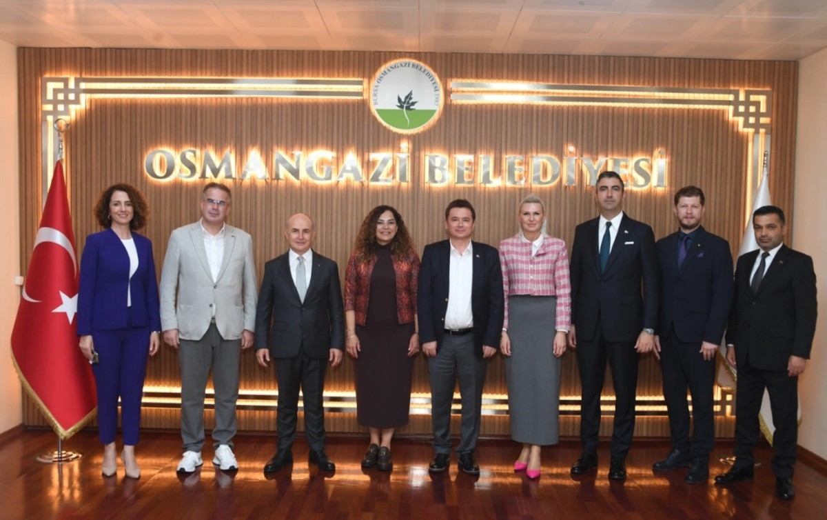 Başkan Aydın, Belediye Başkanlarını Makamında Ağırladı