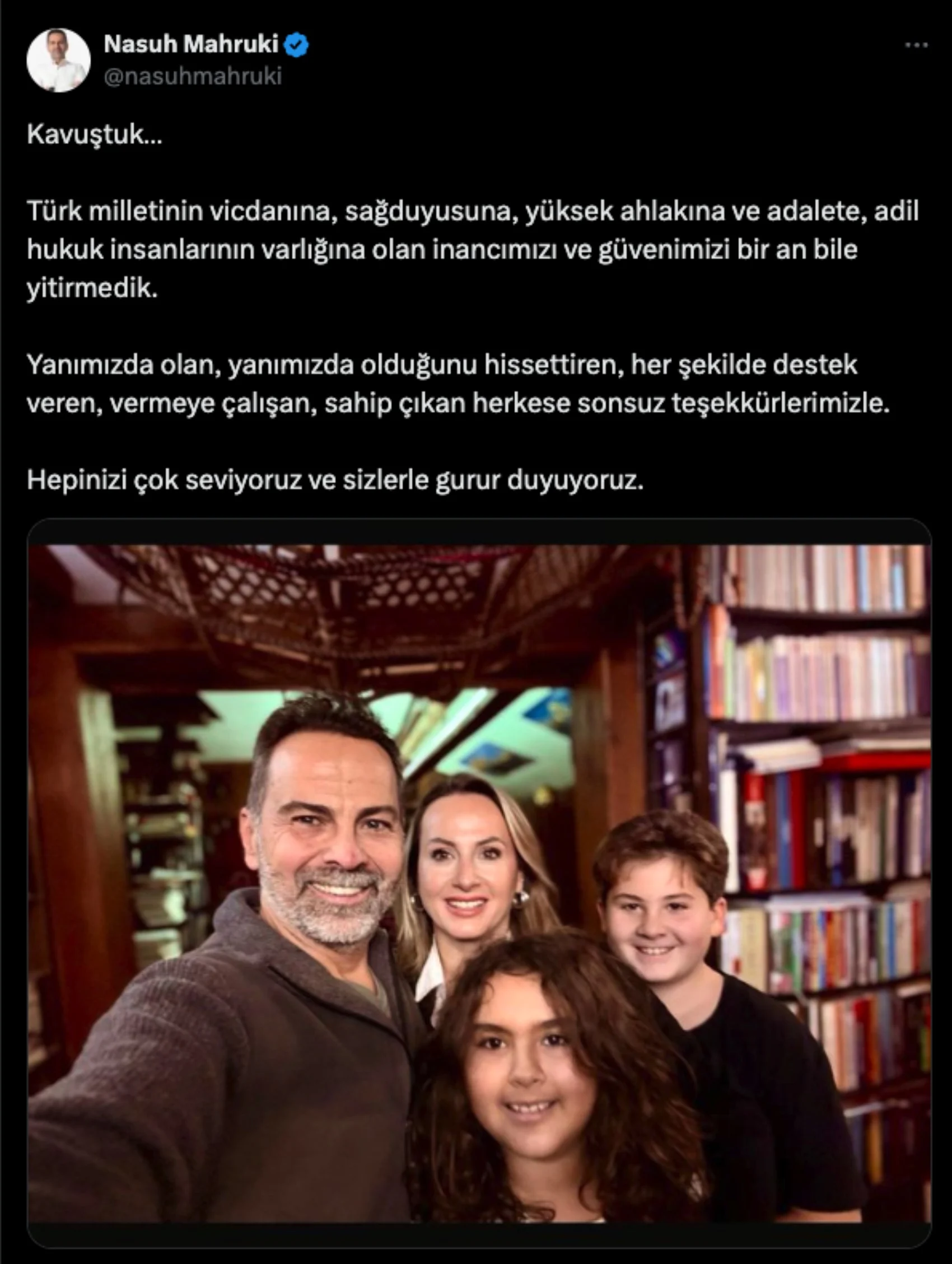  Eski AKUT Başkanı Nasuh Mahruki tahliye edildi