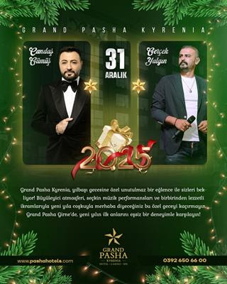 Yeni Yıla Özel Coşku Dolu Program  Grand Pasha’da Müzik ve Eğlencenin Zirvesi