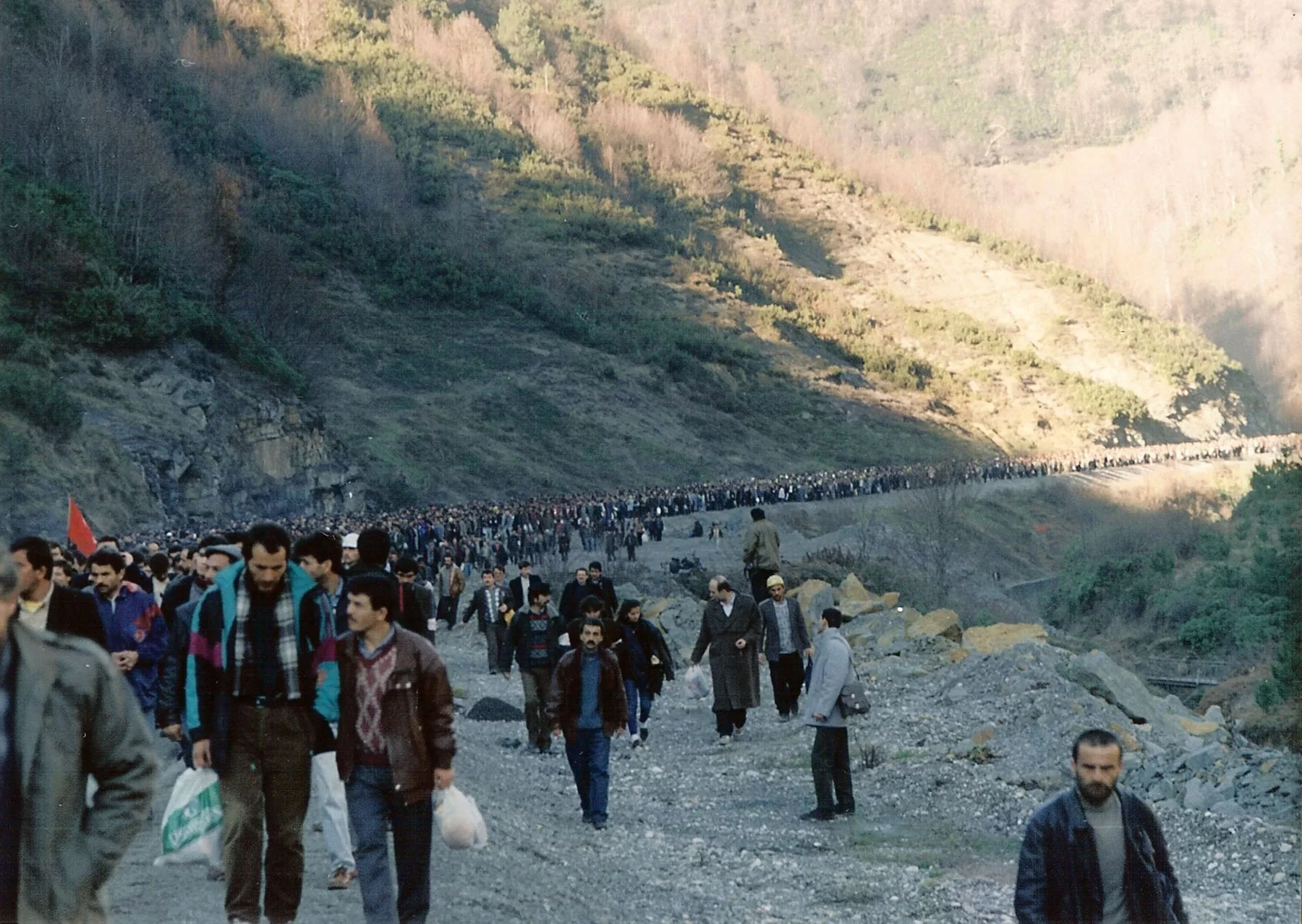 ZONGULDAK-ANKARA  BÜYÜK MADENCİ YÜRÜYÜŞÜ'NÜN 34. YILDÖNÜMÜ 