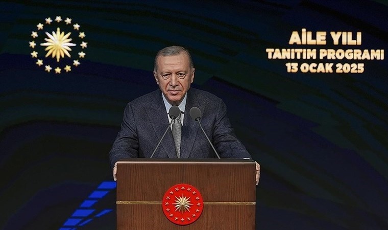 Erdoğan, AİLE YILINI bir sefer ödenecek 5.000 TL’lik destekle başlattı
