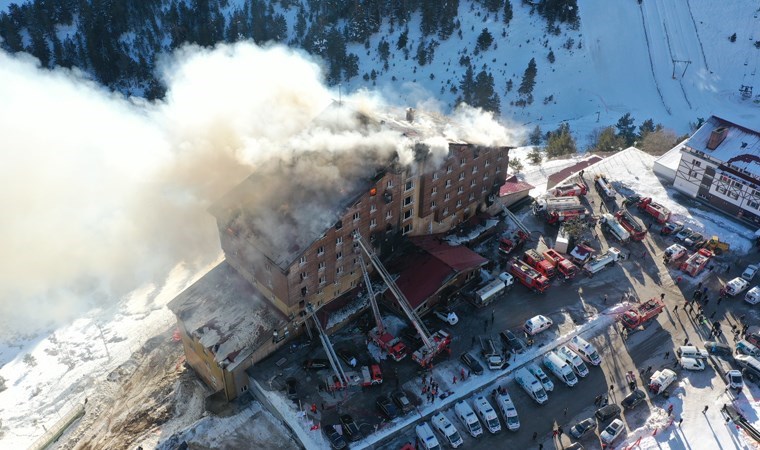 Bolu Kartalkaya'da yangın faciası… Grand Kartal Otel'de; 10 kişi öldü, 32 kişi yaralı
