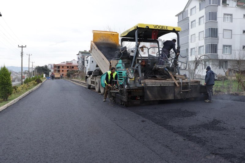 Fatsa'da 2,5 km'lik Güzergah, Konforlu Hale Getirildi