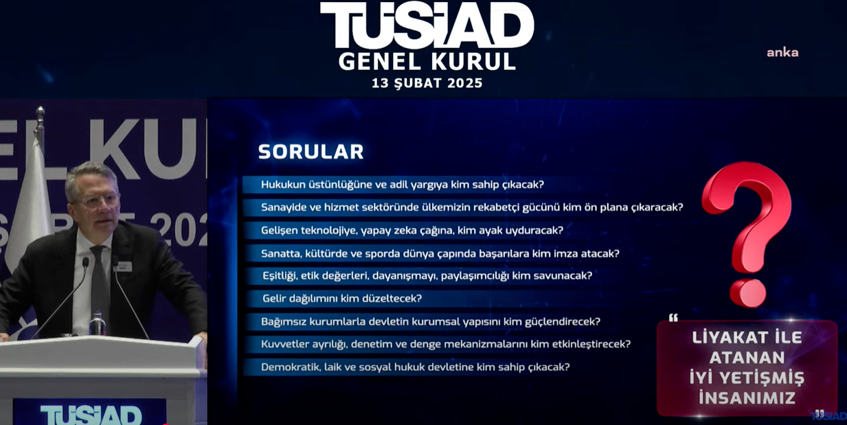 TÜSİAD YİK Başkanı Aras'a soruşturma