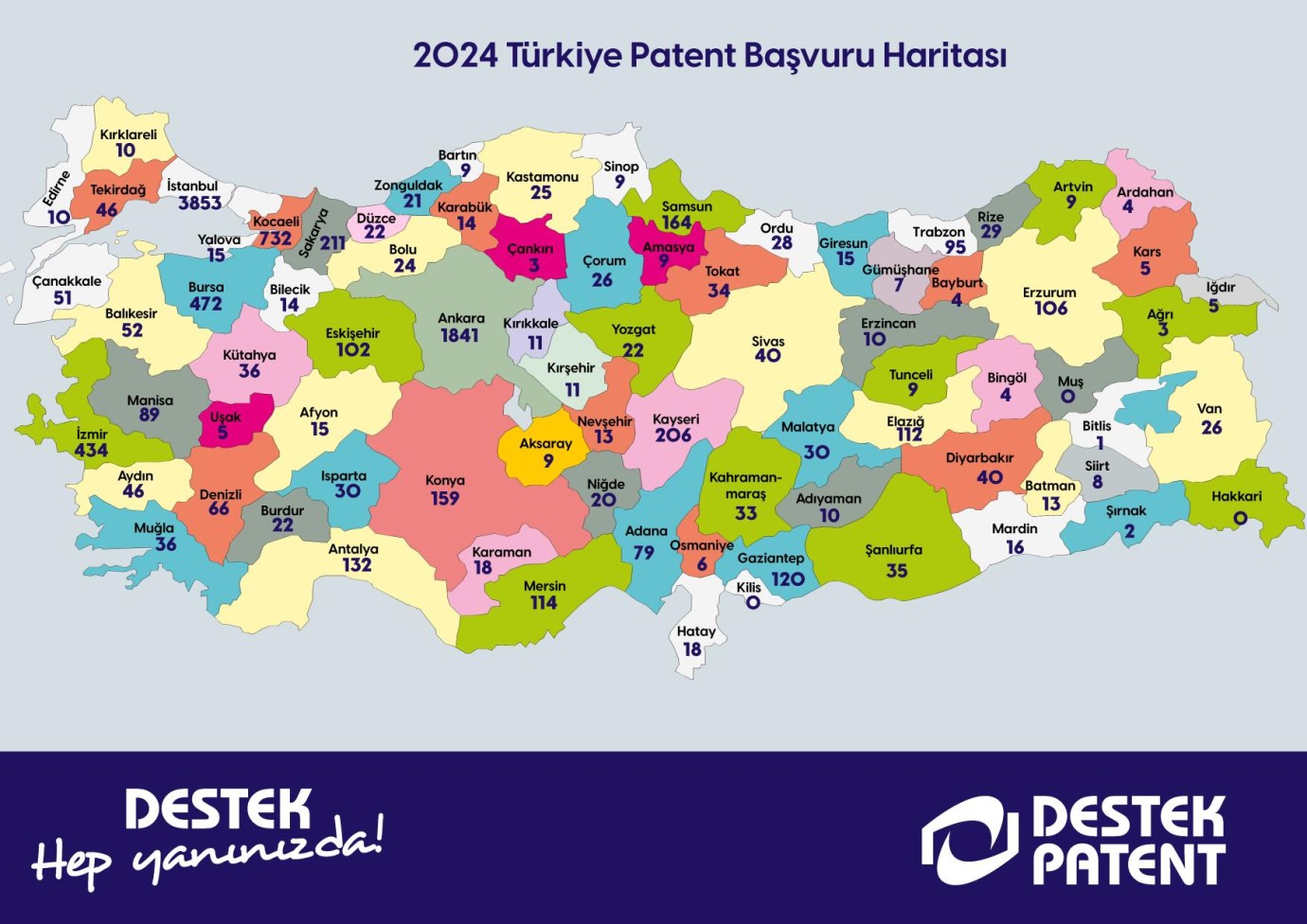 Türkiye’nin 2024 yılı  YENİLİKÇİLİK KARNESİ