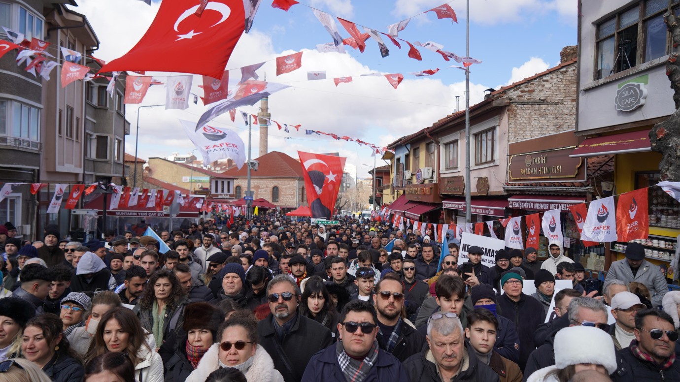 ŞEHİRLİOĞLU, “Mehmetçik Katillerine Af Yok” ve “Ümit Özdağ’a Özgürlük” mitinginde konuştu