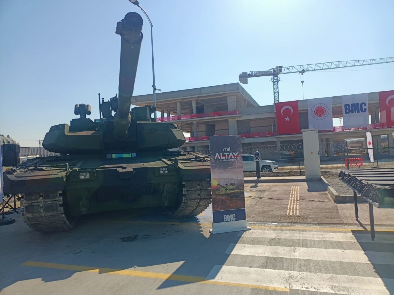 Yeni ALTAY Ana Muharebe Tankı'nın ilk etapta ayda 8 adet üretilmesi planlanıyor