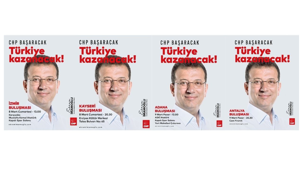 Ekrem İMAMOĞLU, bu kez ADANA’dan seslendi: “Bu Durumdan Çıkışın Yolu CHP’dir” 