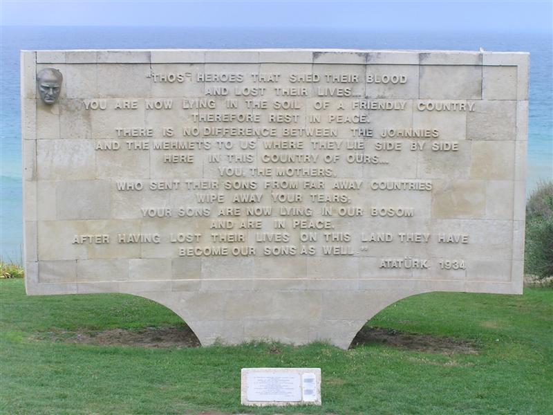 Mustafa Kemal ATATÜRK'ten “Savaştığı Anzaklar” için unutulmaz DOSTLUK mesajı: