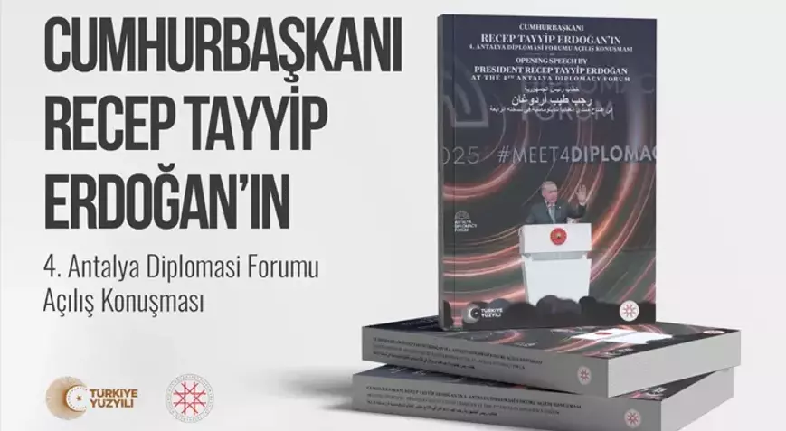 Erdoğan’ın ADF Açılış Konuşması Kitaplaştırıldı