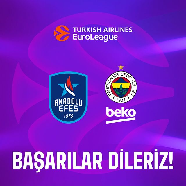 THY Avrupa Ligi'nde; Fenerbahçe Beko-Paris  Panathinaikos-Anadolu Efes, ilk maçlar bugün!
