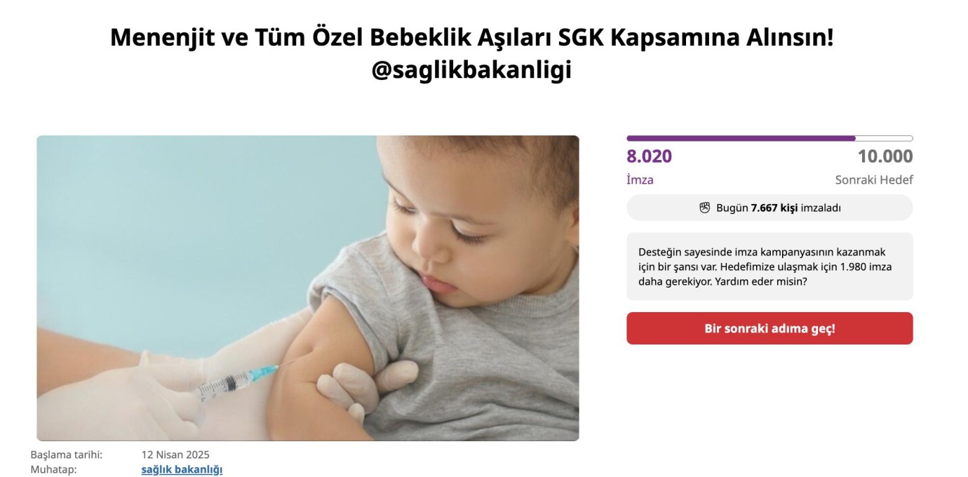 Artan Menenjit Vakaları Sonrası Binlerce Kişi, Aşı için SGK’ya Çağrı Yapıyor! 