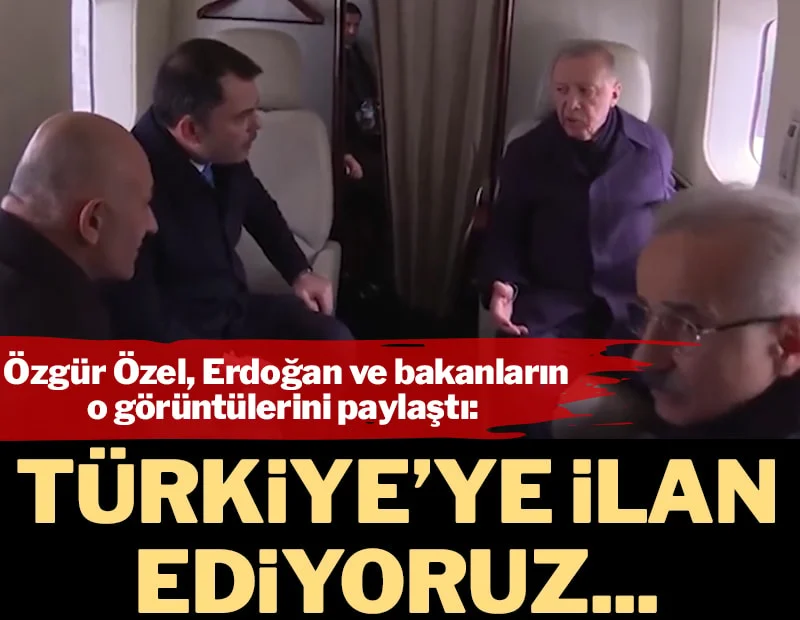 Özgür ÖZEL'den, “KANAL İSTANBUL” paylaşımı: “Tüm Türkiye’ye ilan ve ifşa ederiz ki...”
