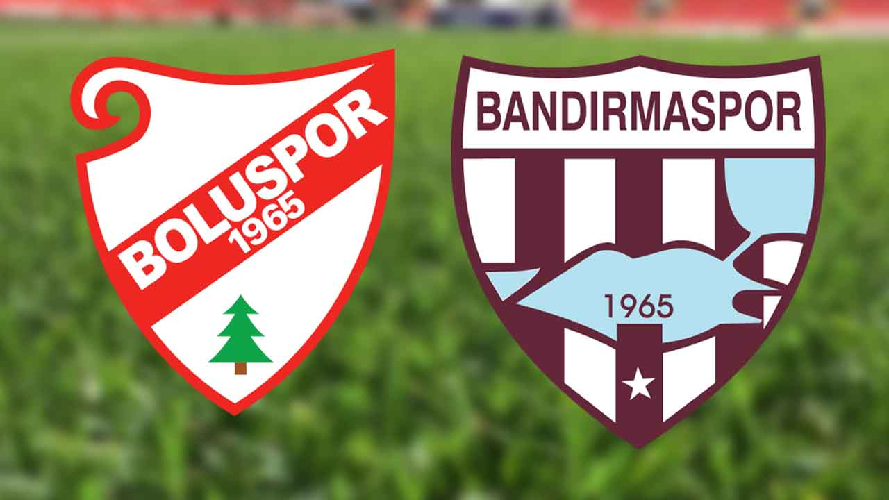 BOLUSPOR-BANDIRMASPOR maçı bugün Sakarya'da!