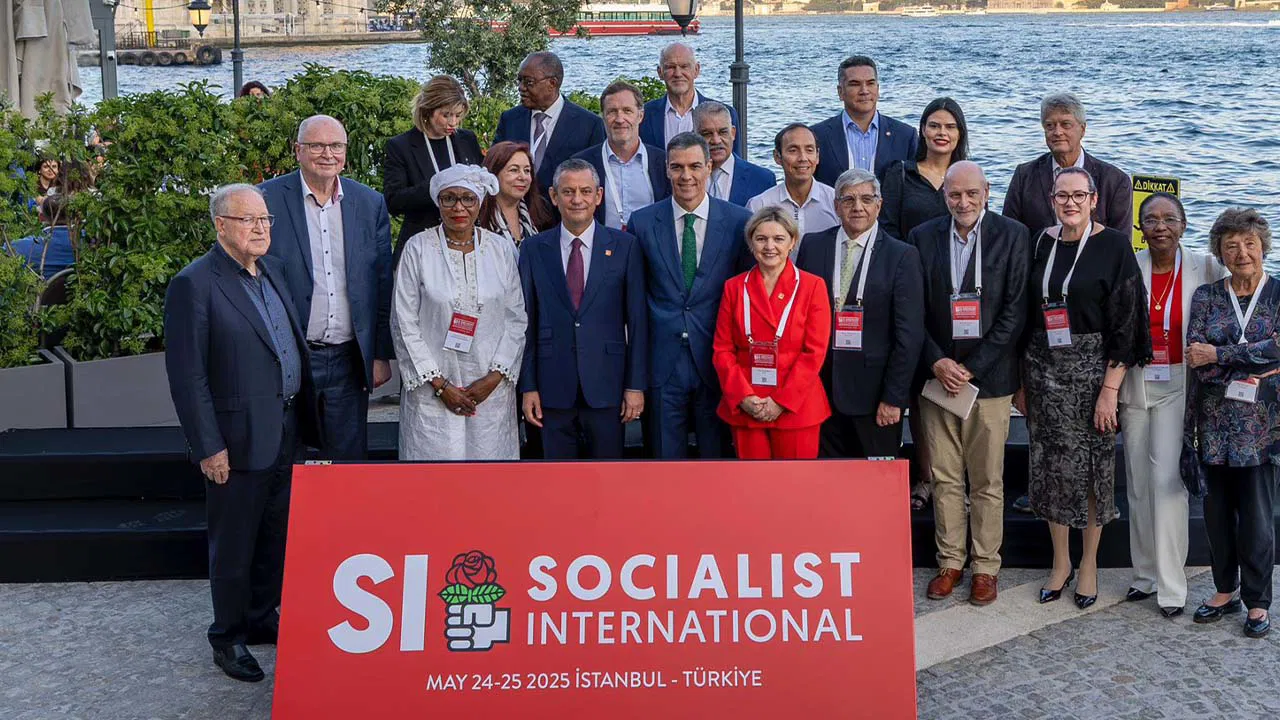 Sosyalist Enternasyonal toplantısı İstanbul’da başladı: “YA HEP BERABER YA HİÇBİRİMİZ”  