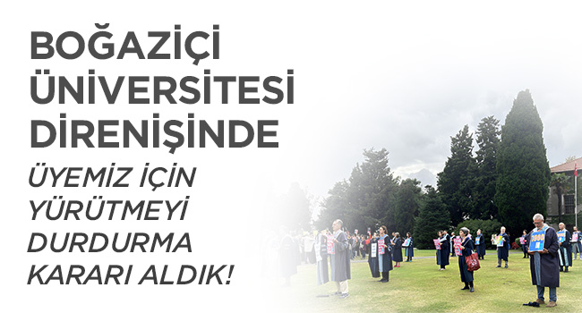 BÜ’nde sözleşmesi uzatılmayan EĞİTİM-İŞ Üyesi hakkında mahkeme, Yürütmeyi Durdurdu! 