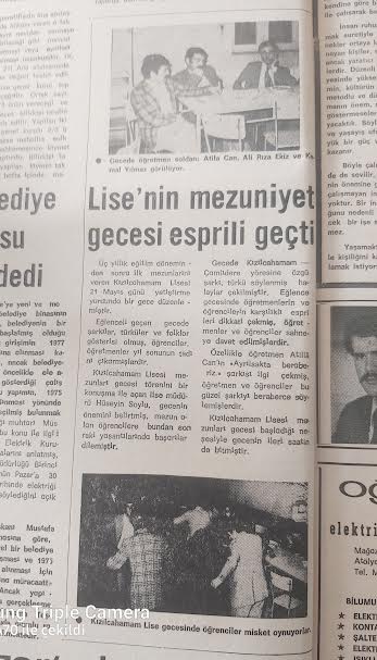 “AYRILSAK DA BERABERİZ” şarkısı ile ayrılan Kızılcahamam Lisesi ilk mezunları 50 yıl sonra buluşuyor!