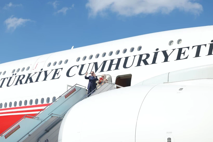 Erdoğan ABD'ye gitti