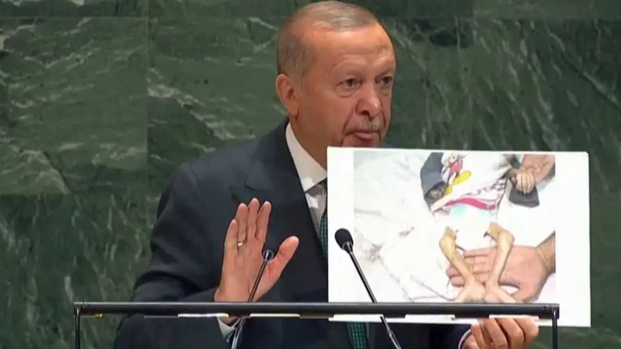 Erdoğan’dan, BM kürsüsünde İsrail'e sert tepki: 