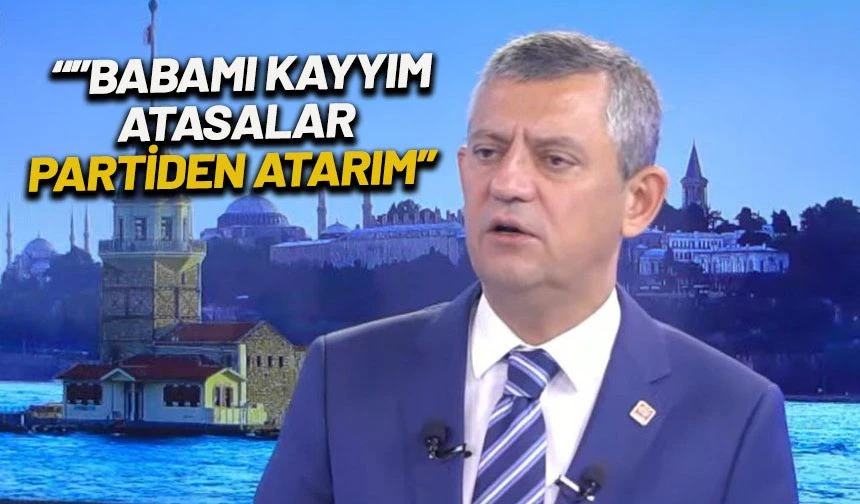 TELE 1'e konuşan CHP Lideri Özgür Özel: 