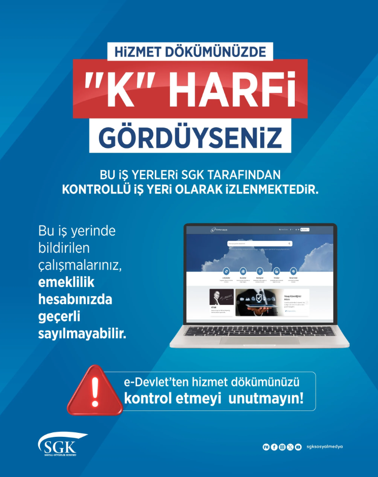 e-Devlet’te “K, Ş, S” HARFİ GÖRENLER DİKKAT! Emeklilik iptal ediliyor, maaşlar geri alınıyor