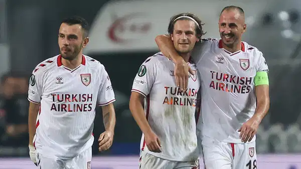 Hamrun Spartans’ı 3-0 yenen Samsunspor, UEFA Konferans Ligi’nde liderliğe yükseldi