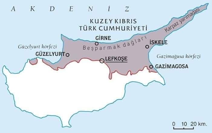 KUZEY KIBRIS TÜRK CUMHURİYETİ'nin 42. Kuruluş Yılı Kutlu Olsun... NİCE ZAMANLARA...