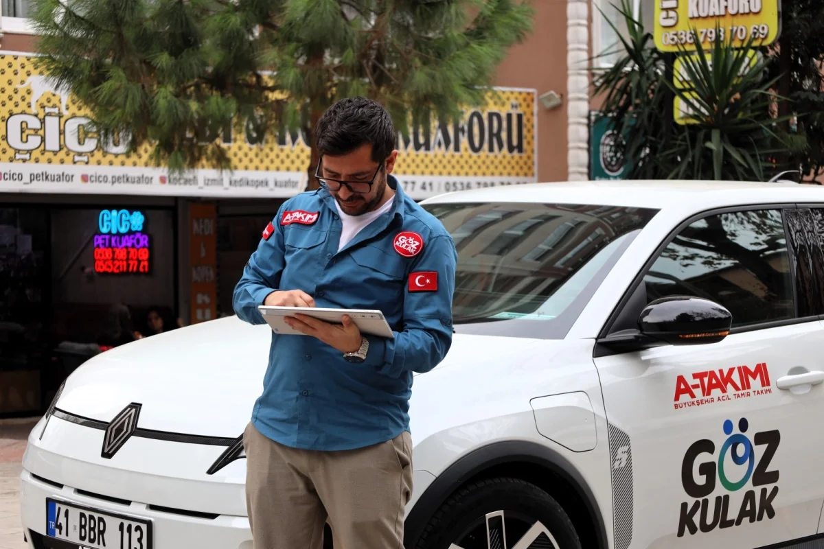 Kocaeli Mahallelerinde “Göz Kulak” Ekibi Görevde