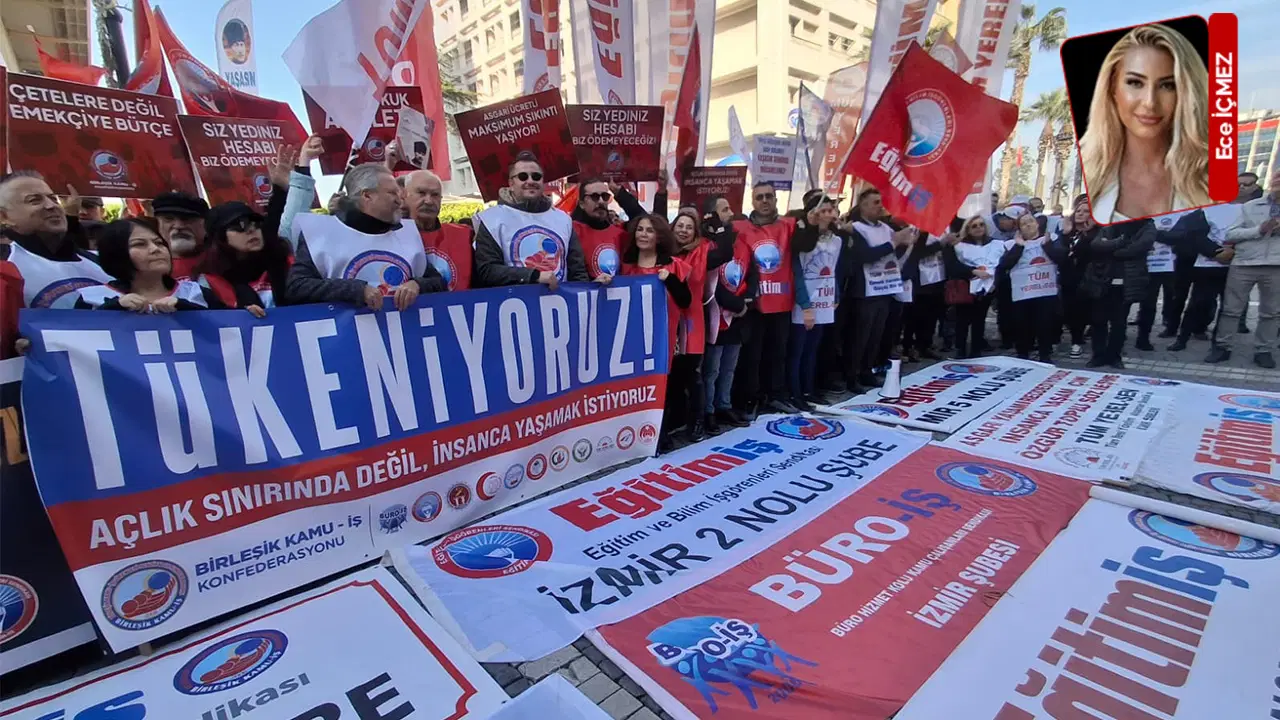 TÜKENİYORUZ... Birleşik Kamu-İş'ten dev eylem: 200 bin emekçi iş bıraktı! 
