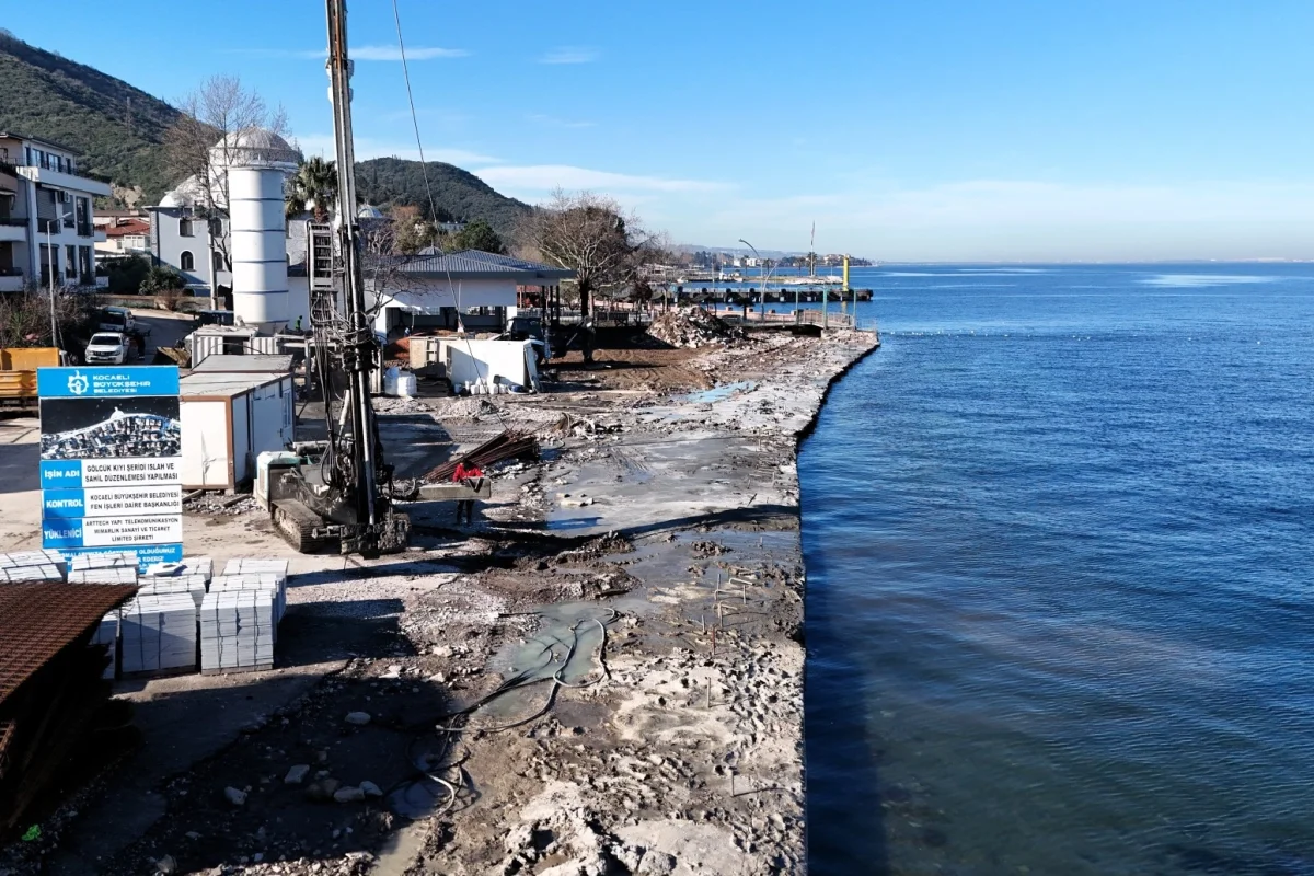 Kocaeli’de Ulaşlı Sahili Dalga Kırıcıyla Korunacak