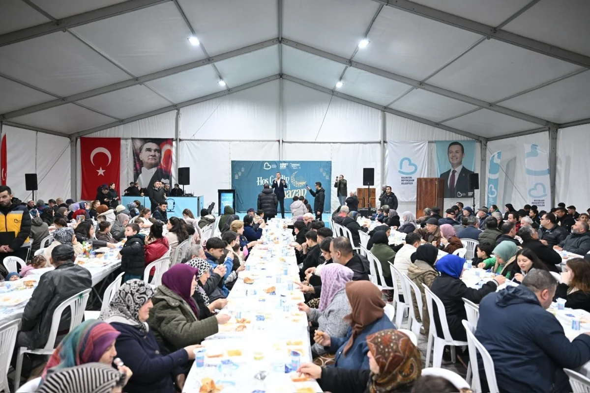 İftar Programında Balıkesir’den Kardeşlik Mesajı