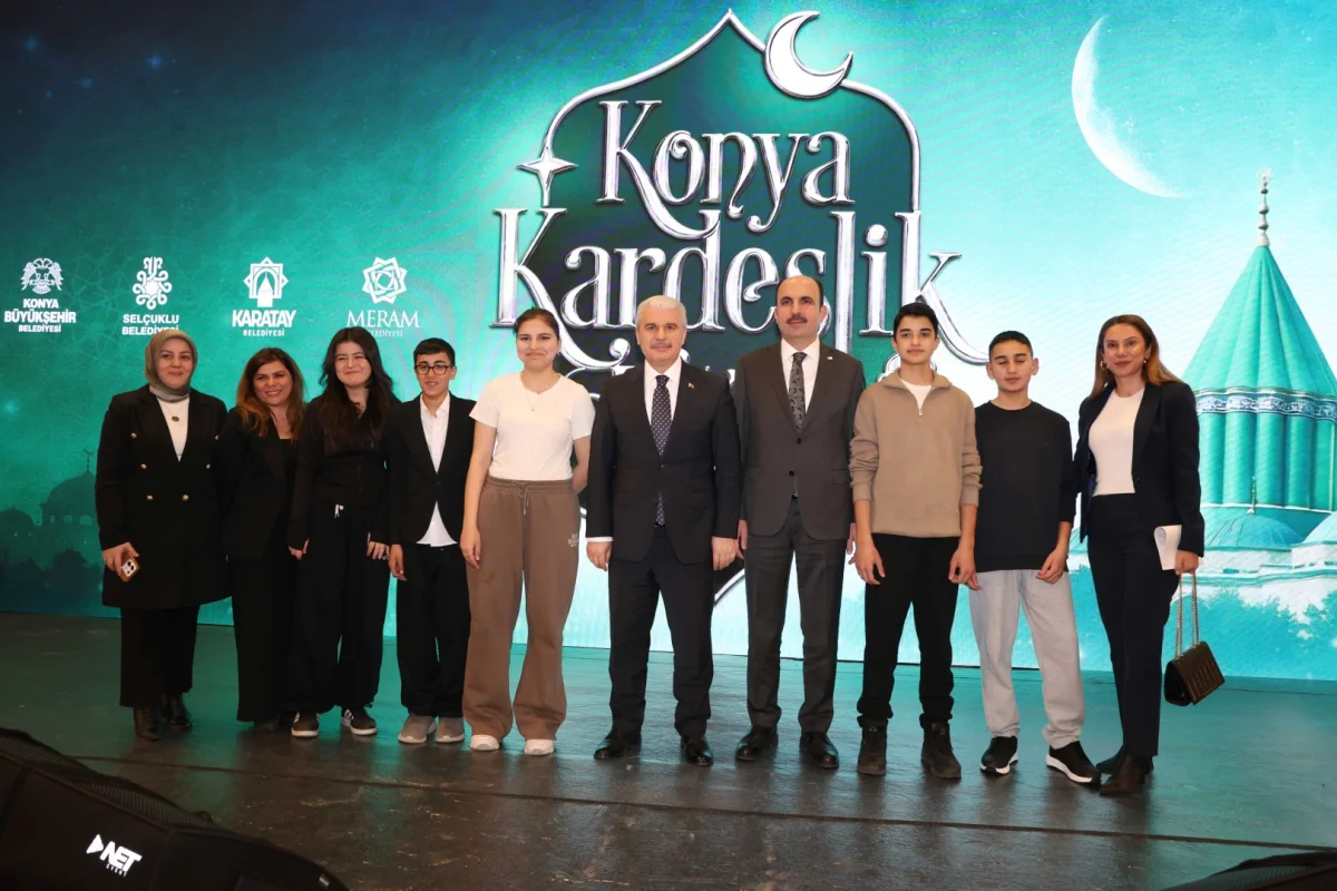 Konya’da Yetim Çocuklar İftar Sofrasında Buluştu