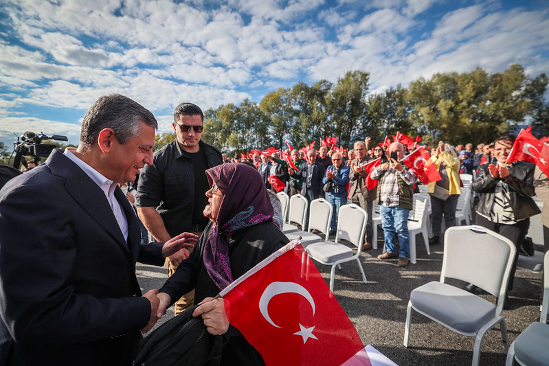 CHP Lideri Özgür ÖZEL, BOLU'da...  Bu akşam 'Tanju Özcan'a Özgürlük' mitinginde konuşacak!