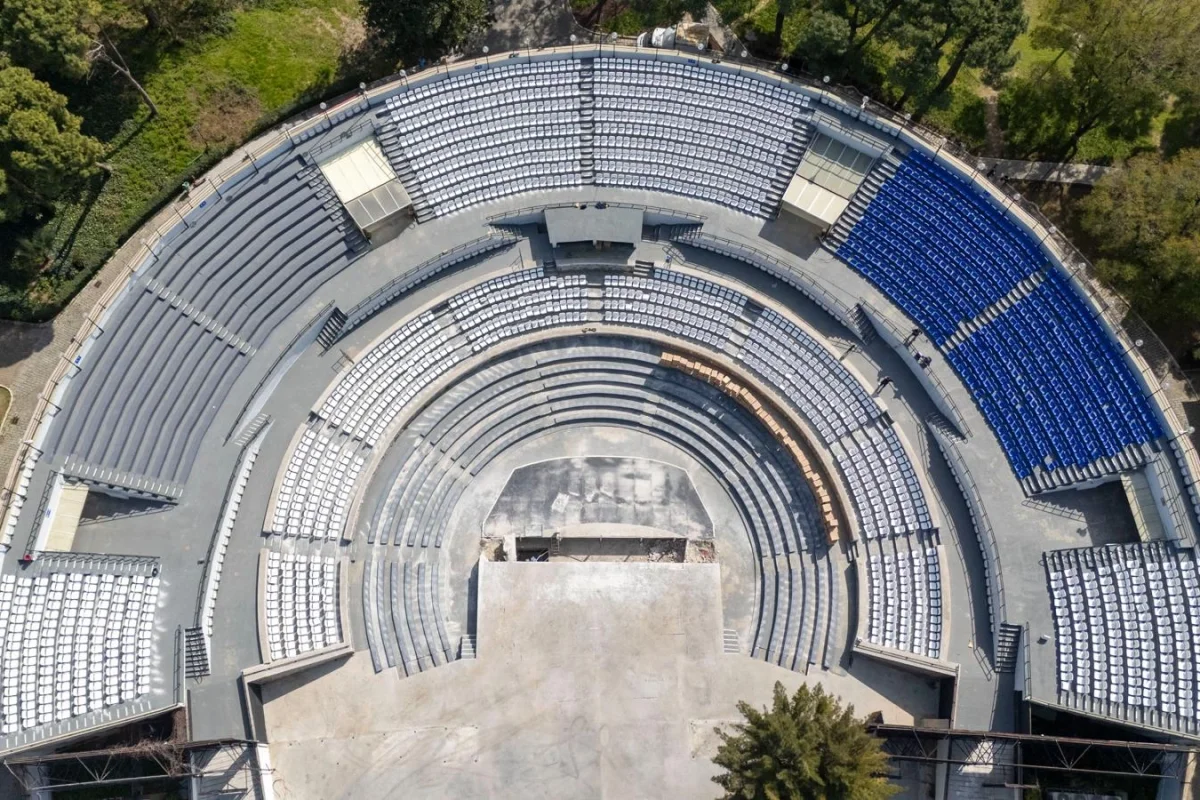Kültürpark Açık Hava Tiyatrosu Yenileniyor