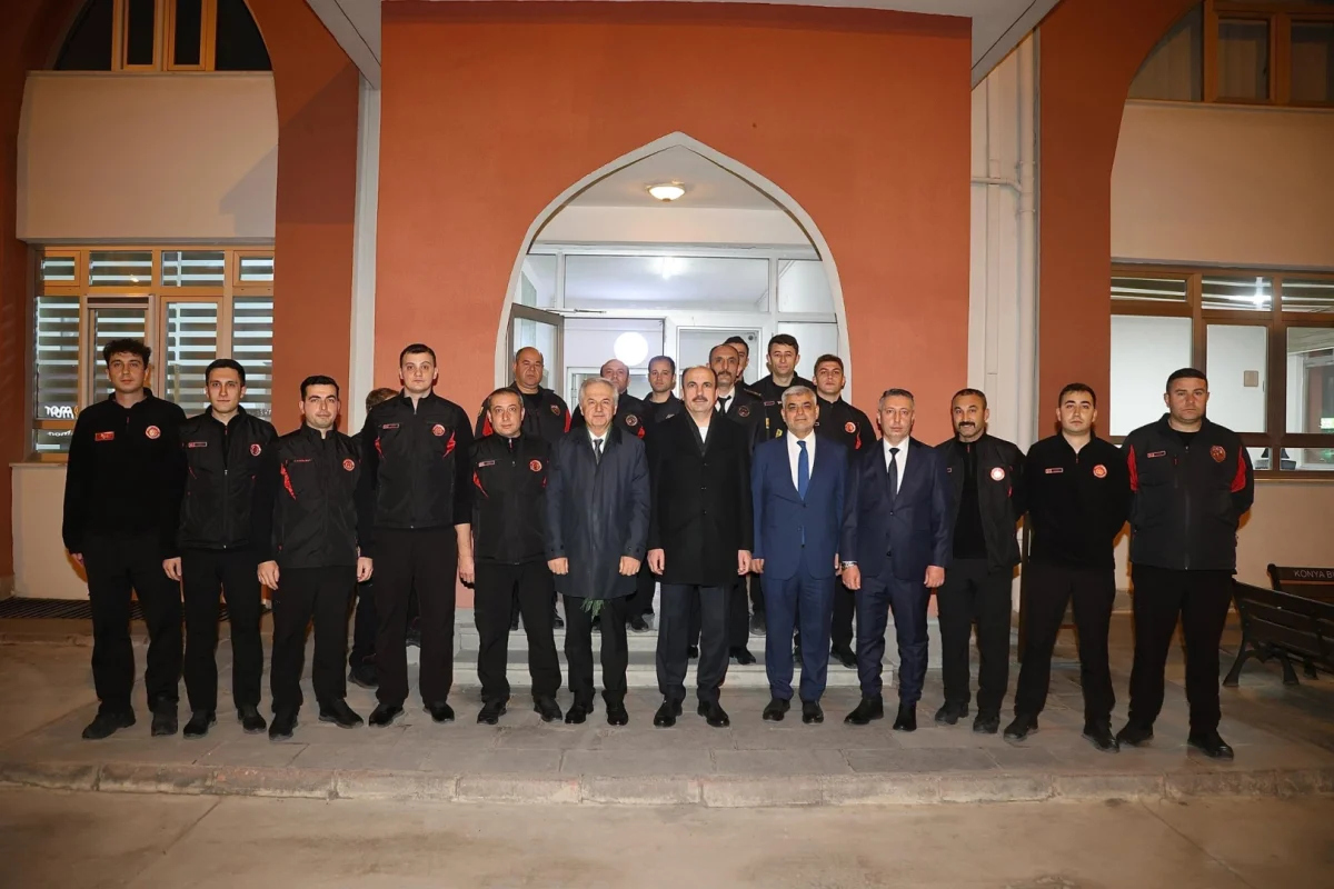 Başkan Altay’dan Meram Ziyareti: Otobüs ve İtfaiye Merkezinde İnceleme