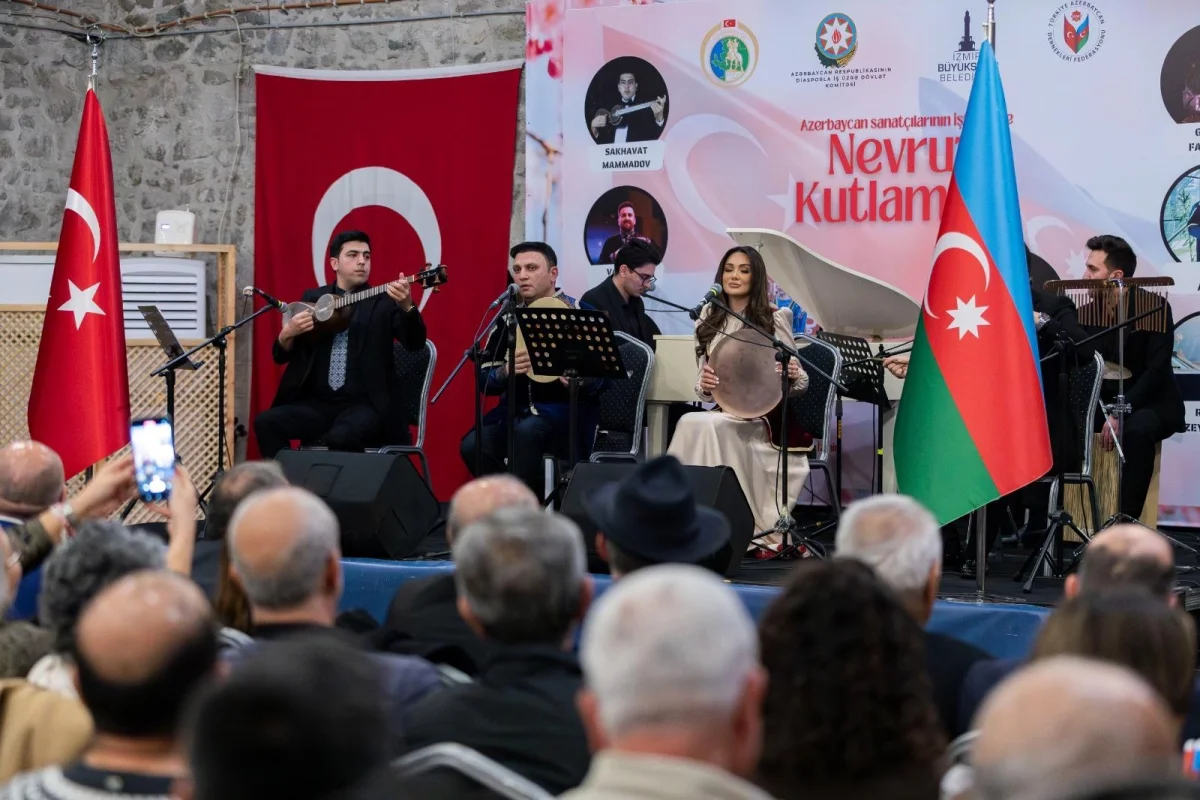 İzmir’de Nevruz Coşkusu: Azerbaycanlı Sanatçılarla Bahar Kutlaması