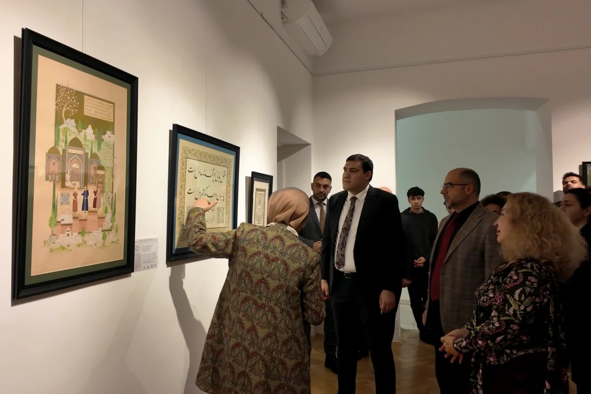 Viyana’da “Mesnevi’den Hikayeler” Sergisine Yoğun İlgi