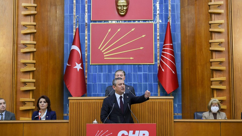 Özgür ÖZEL, CHP'nin TBMM Grup Toplantısında Konuşuyor