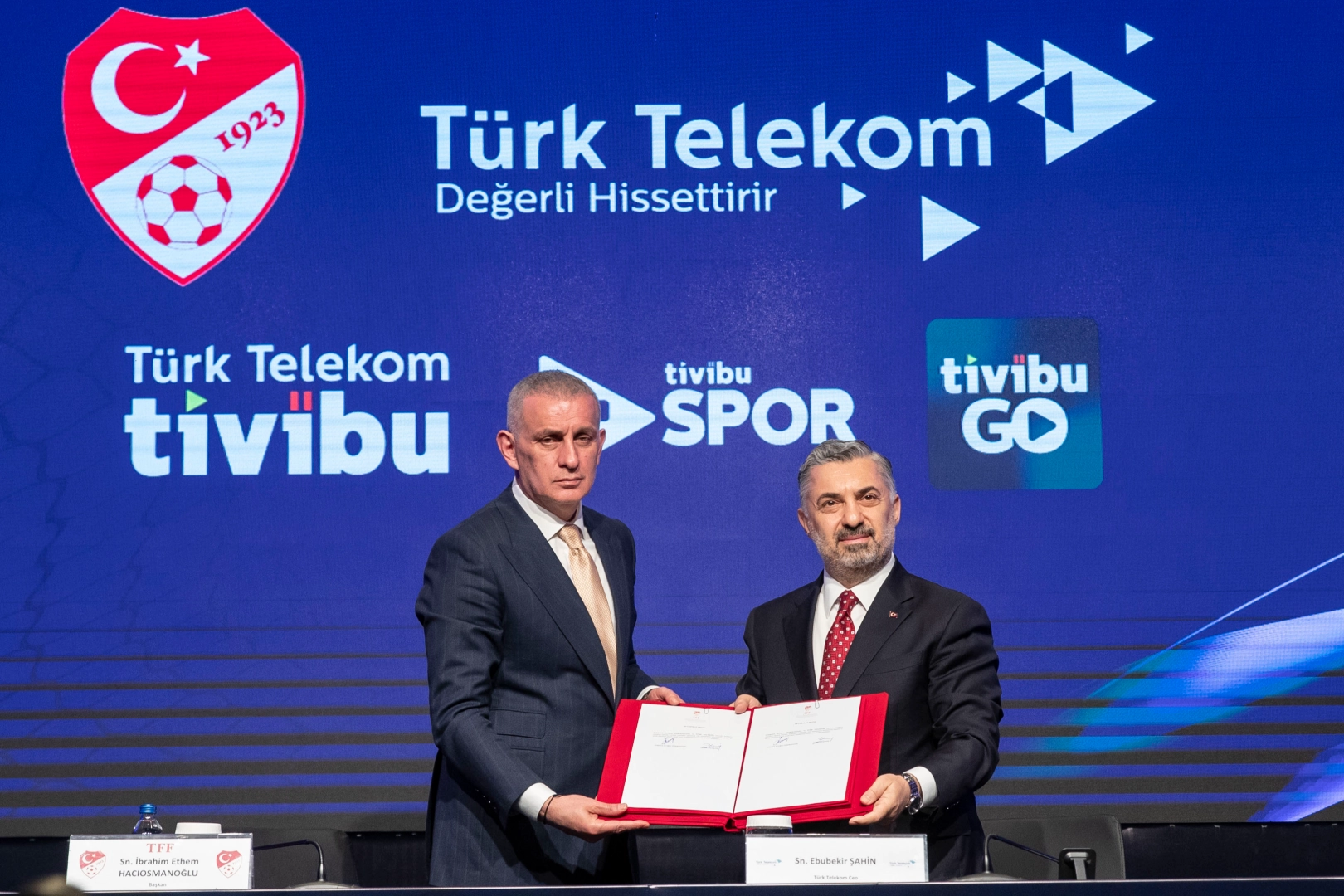 TFF, Nesine 2. ve 3. Lig yayın hakkı için Tivibu platformu ile anlaşma imzaladı!
