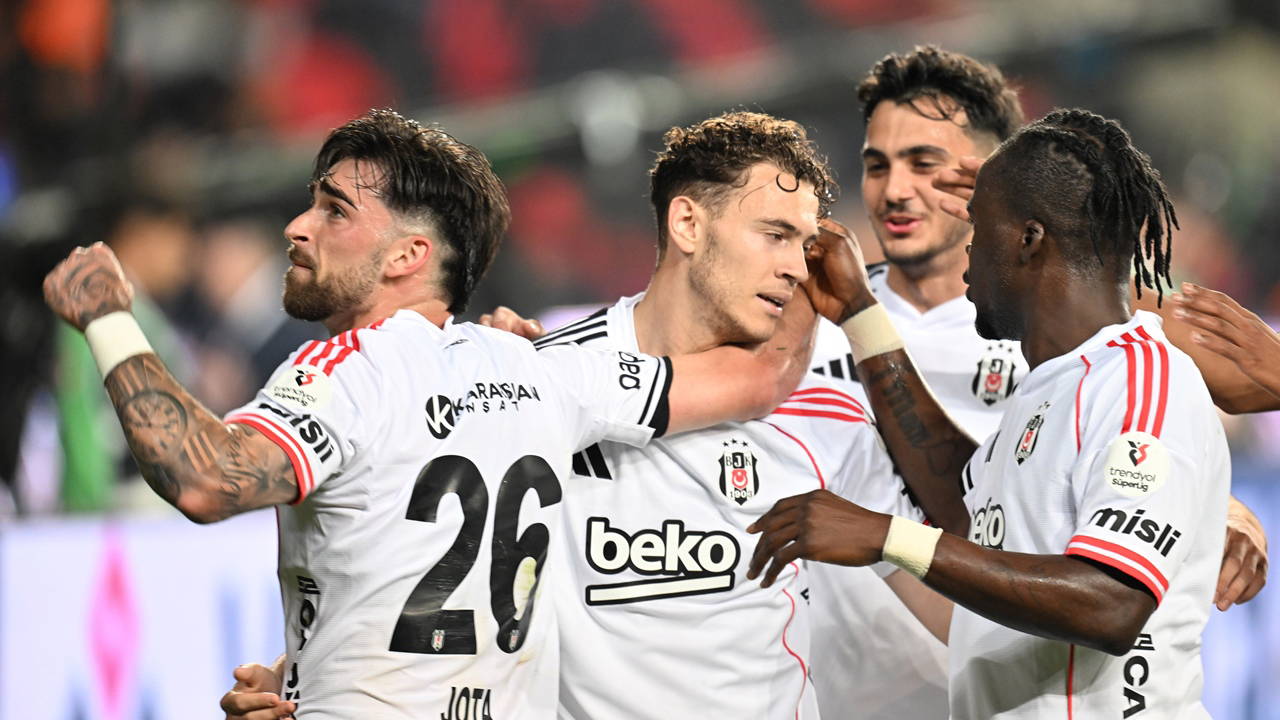 Süper Ligde: GAZİANTEP FK 0-2 BEŞİKTAŞ