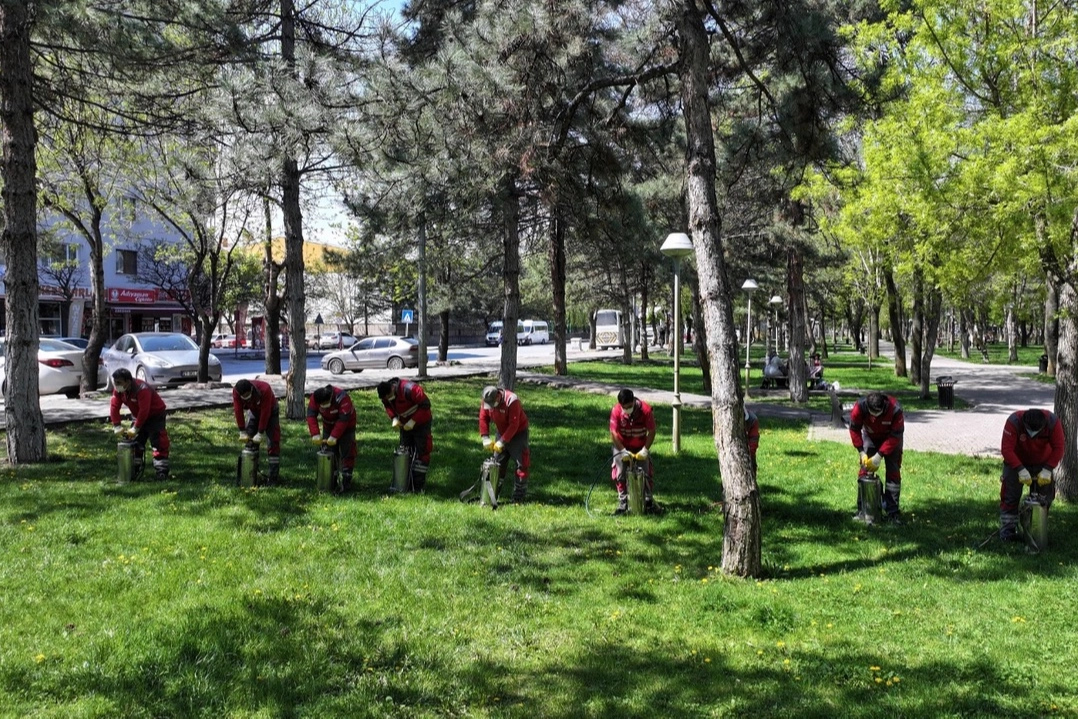 Kocasinan’da Yaz Öncesi İlaçlama Seferberliği