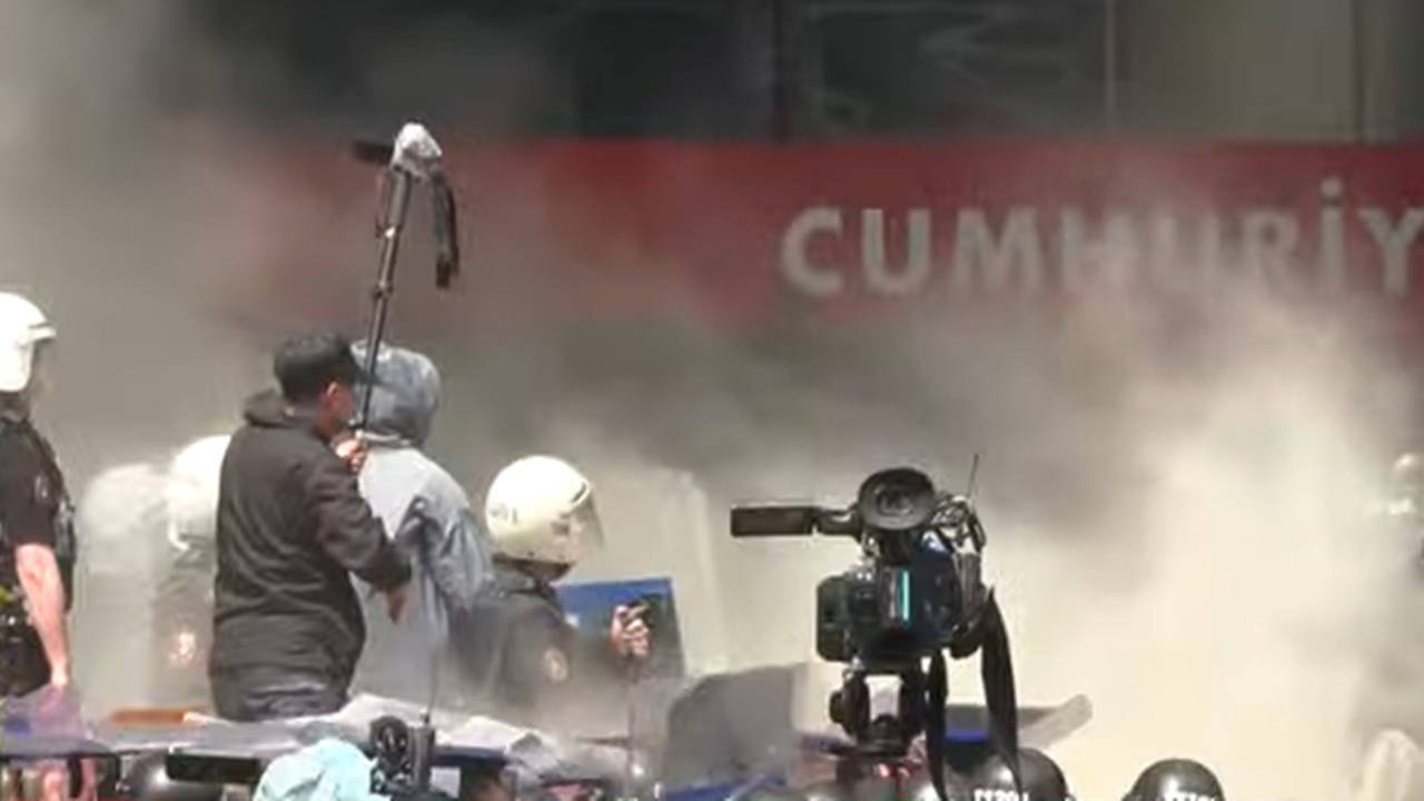 CHP Genel Merkezi'ne polis saldırısı başladı! Kemal Kılıçdaroğlu'nun istemi Uygulanıyor...