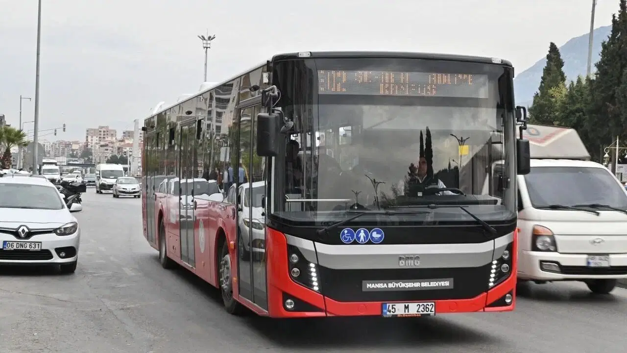 Manisa'da toplu taşıma 5 gün boyunca ücretsiz!