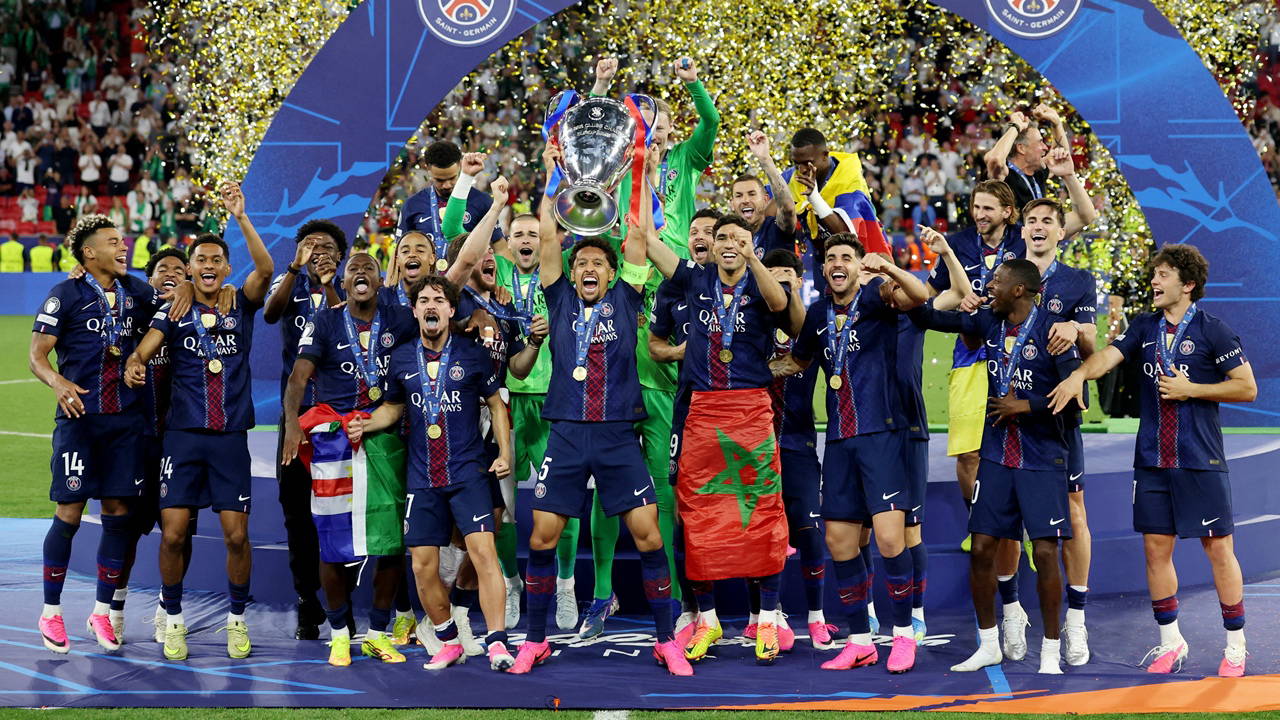 UEFA Şampiyonlar Ligi’nde üst üste 2. Kez ŞAMPİYON PSG