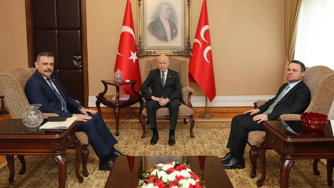Gürlek ve Çiftçi'nin Bahçeli'ye ziyaretinde dikkat çeken iddia: 'Kod yasa taslağı' mı sunuldu?