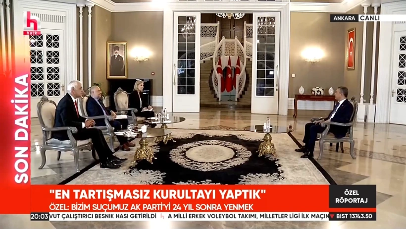 CANLI YAYINLIYORUZ! Özgür ÖZEL Halk TV'de canlı yayında: 'BİRİNCİ SUÇUMUZ AKP'Yİ YENMEK...'